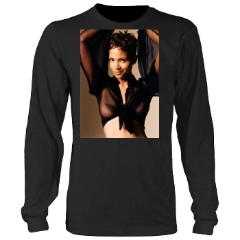 Halle Berry Men's Heavy Long Sleeve TShirt