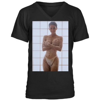 Halle Berry Men's V-Neck T-Shirt