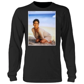 Halle Berry Men's Heavy Long Sleeve TShirt