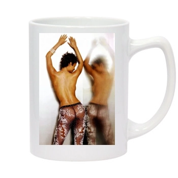 Halle Berry 14oz White Statesman Mug