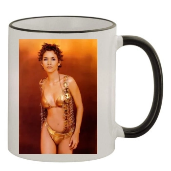 Halle Berry 11oz Colored Rim & Handle Mug