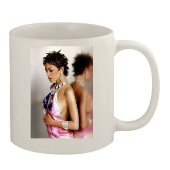 Halle Berry 11oz White Mug