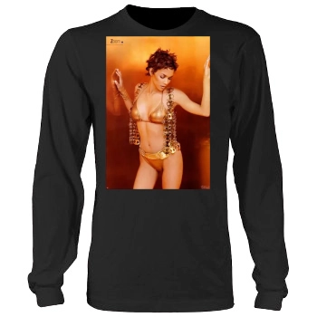 Halle Berry Men's Heavy Long Sleeve TShirt