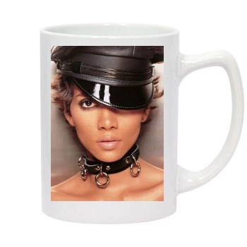 Halle Berry 14oz White Statesman Mug