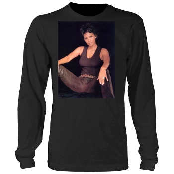 Halle Berry Men's Heavy Long Sleeve TShirt