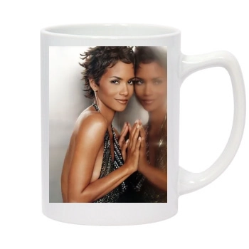 Halle Berry 14oz White Statesman Mug