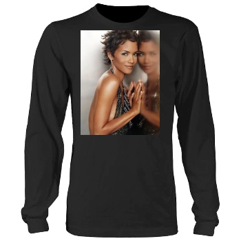 Halle Berry Men's Heavy Long Sleeve TShirt