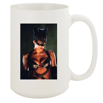 Halle Berry 15oz White Mug