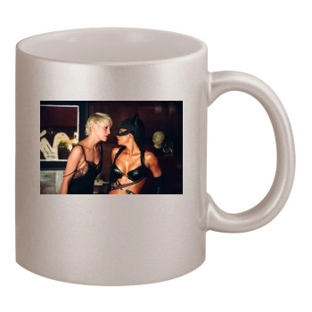 Halle Berry 11oz Metallic Silver Mug