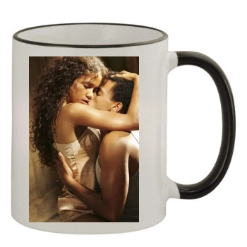 Halle Berry 11oz Colored Rim & Handle Mug