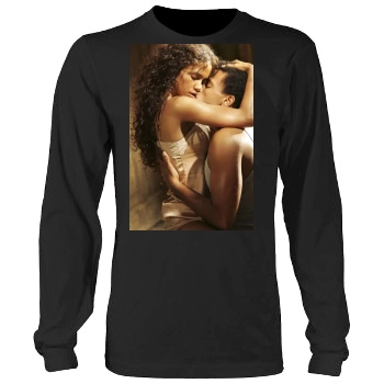 Halle Berry Men's Heavy Long Sleeve TShirt