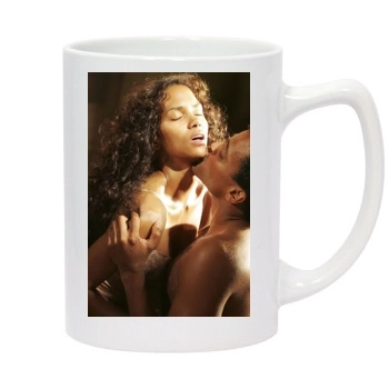 Halle Berry 14oz White Statesman Mug