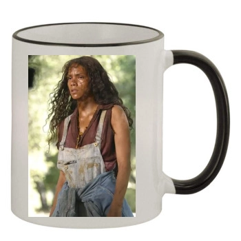 Halle Berry 11oz Colored Rim & Handle Mug