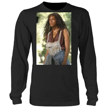 Halle Berry Men's Heavy Long Sleeve TShirt