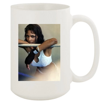 Halle Berry 15oz White Mug