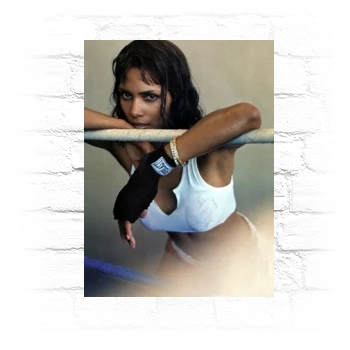 Halle Berry Metal Wall Art