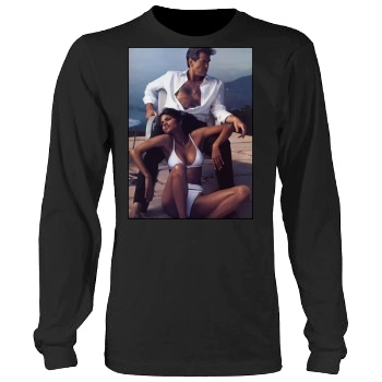 Halle Berry Men's Heavy Long Sleeve TShirt