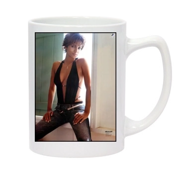 Halle Berry 14oz White Statesman Mug