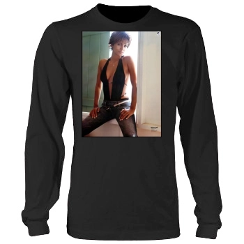 Halle Berry Men's Heavy Long Sleeve TShirt