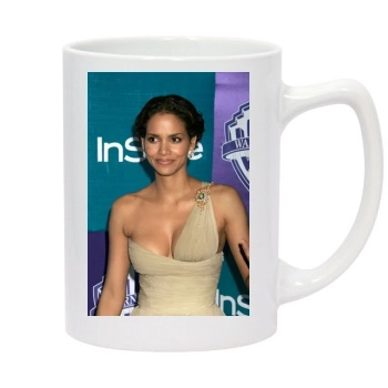 Halle Berry 14oz White Statesman Mug