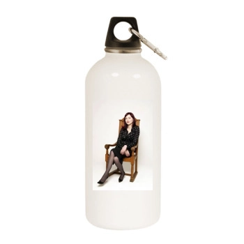 Sophie Ellis-Bextor White Water Bottle With Carabiner