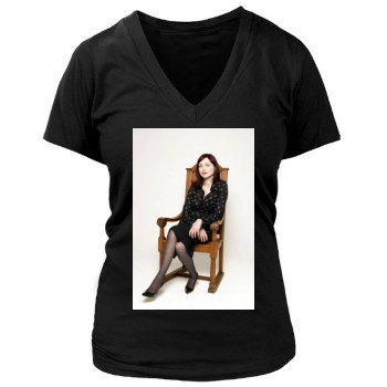 Sophie Ellis-Bextor Women's Deep V-Neck TShirt