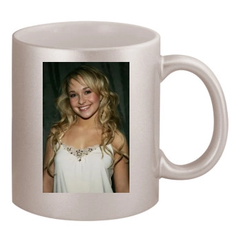 Hayden Panettiere 11oz Metallic Silver Mug