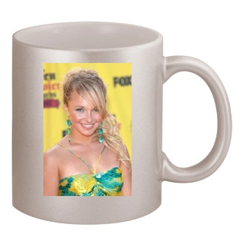 Hayden Panettiere 11oz Metallic Silver Mug