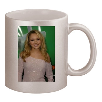 Hayden Panettiere 11oz Metallic Silver Mug