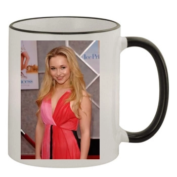 Hayden Panettiere 11oz Colored Rim & Handle Mug