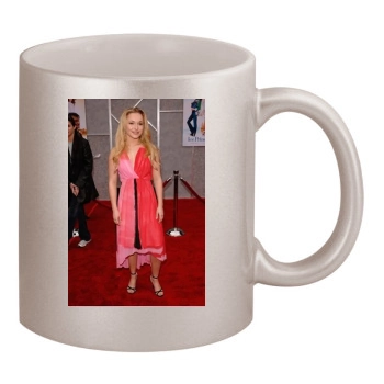 Hayden Panettiere 11oz Metallic Silver Mug