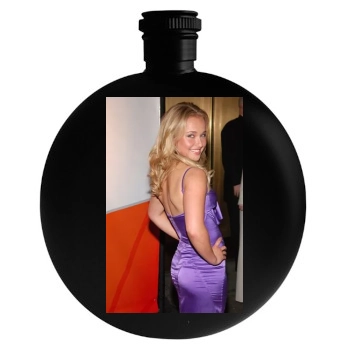 Hayden Panettiere Round Flask