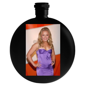 Hayden Panettiere Round Flask