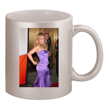 Hayden Panettiere 11oz Metallic Silver Mug