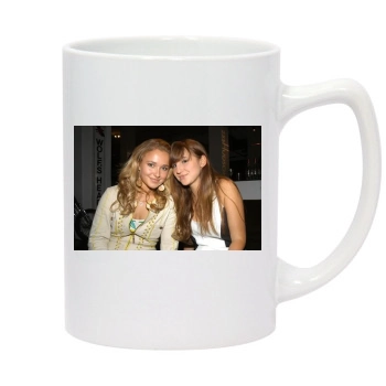 Hayden Panettiere 14oz White Statesman Mug