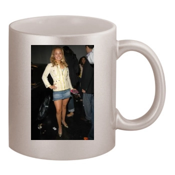 Hayden Panettiere 11oz Metallic Silver Mug