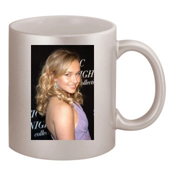 Hayden Panettiere 11oz Metallic Silver Mug