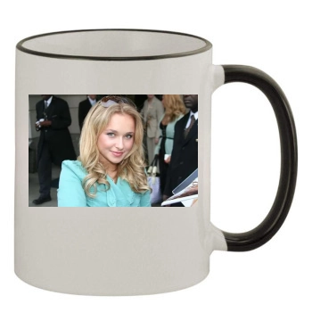 Hayden Panettiere 11oz Colored Rim & Handle Mug