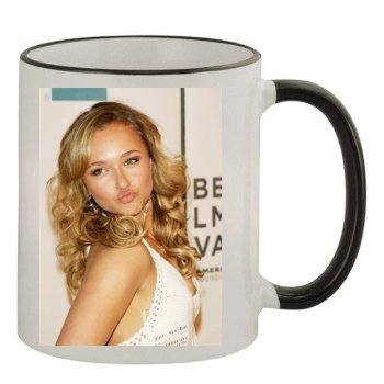 Hayden Panettiere 11oz Colored Rim & Handle Mug