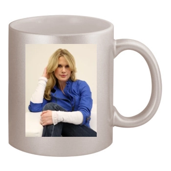 Stephanie March 11oz Metallic Silver Mug