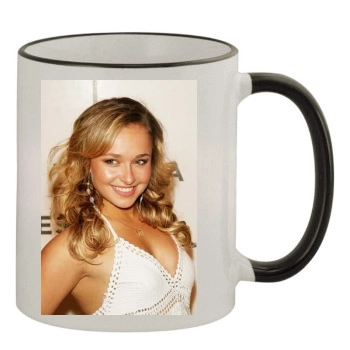 Hayden Panettiere 11oz Colored Rim & Handle Mug