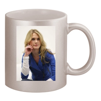 Stephanie March 11oz Metallic Silver Mug