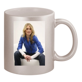 Stephanie March 11oz Metallic Silver Mug