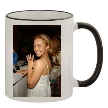 Hayden Panettiere 11oz Colored Rim & Handle Mug