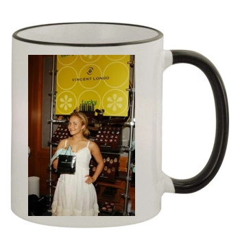 Hayden Panettiere 11oz Colored Rim & Handle Mug