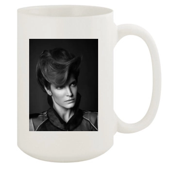 Stephanie Seymour 15oz White Mug