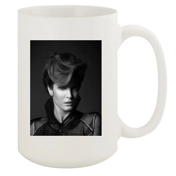 Stephanie Seymour 15oz White Mug