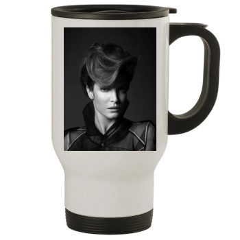 Stephanie Seymour Stainless Steel Travel Mug