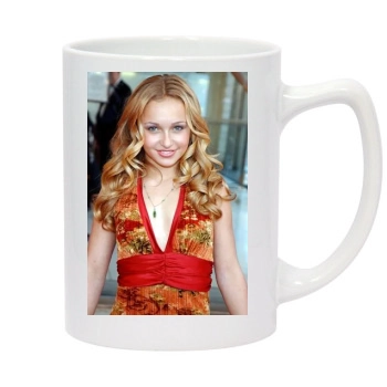 Hayden Panettiere 14oz White Statesman Mug