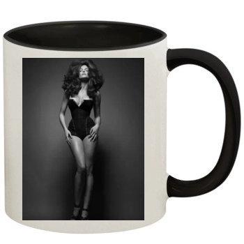 Stephanie Seymour 11oz Colored Inner & Handle Mug